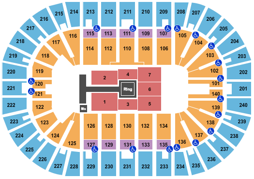 WWE Cincinnati 2023 Heritage Bank Center Tickets