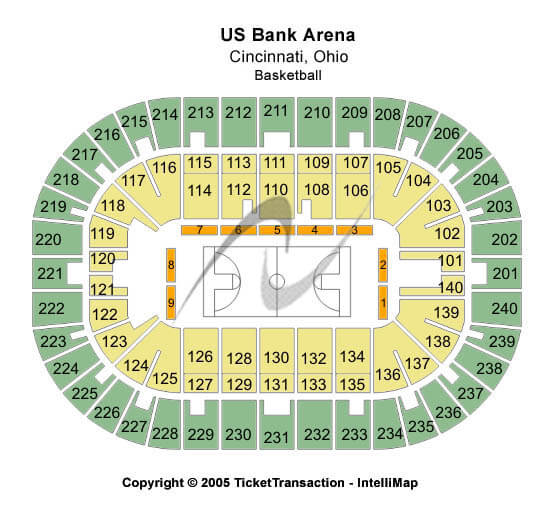 Heritage Bank Center WWE Seating Chart